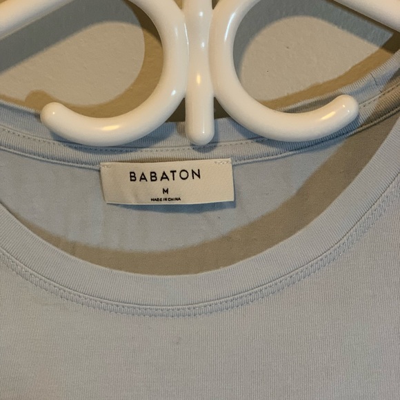 Light blue Babaton tee - Picture 2 of 2